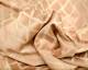 beige geometric pattern cotton curtain fabric for bedroom guestroom living room